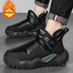 Outdoor Plus Fluff Thickened Warm Down Cotton-padded Shoes Pi-Mart