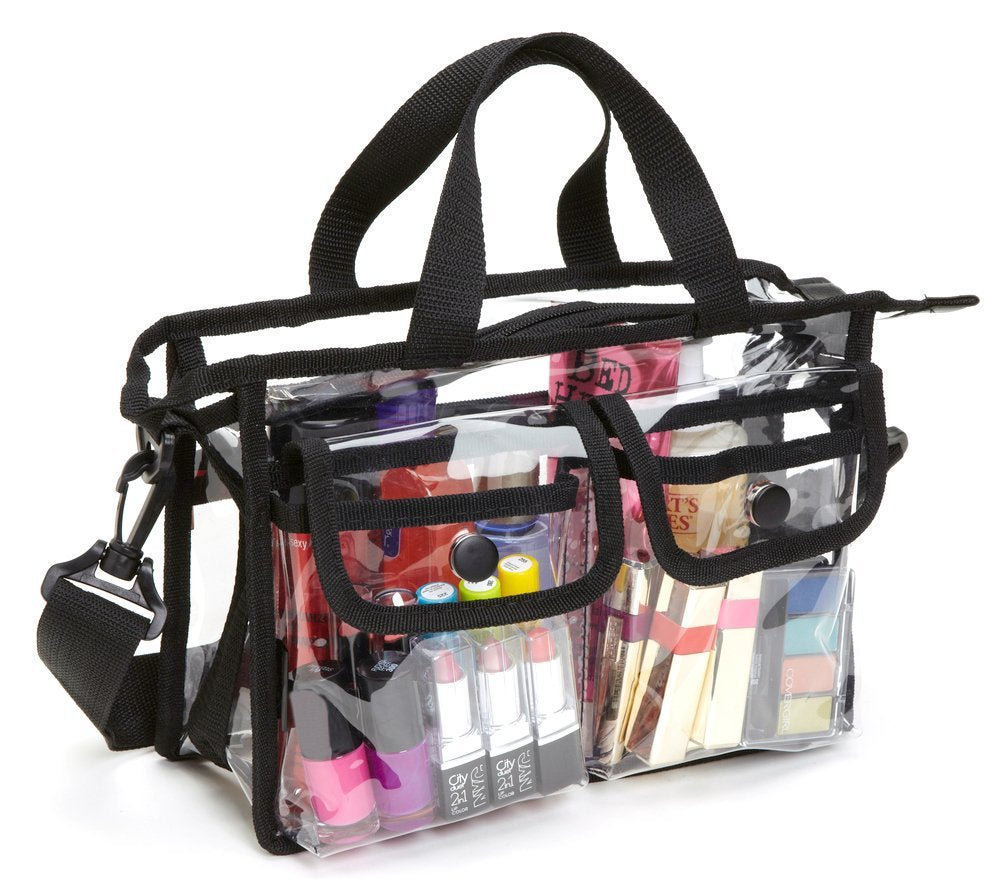 Transparent Cosmetic Bag,Toiletry Bag, Wash Bag, Cosmetic Bag Waterproof, Beach Swimming Transparent Storage Bag, beach bag - SJB-DIAMOND ELITES