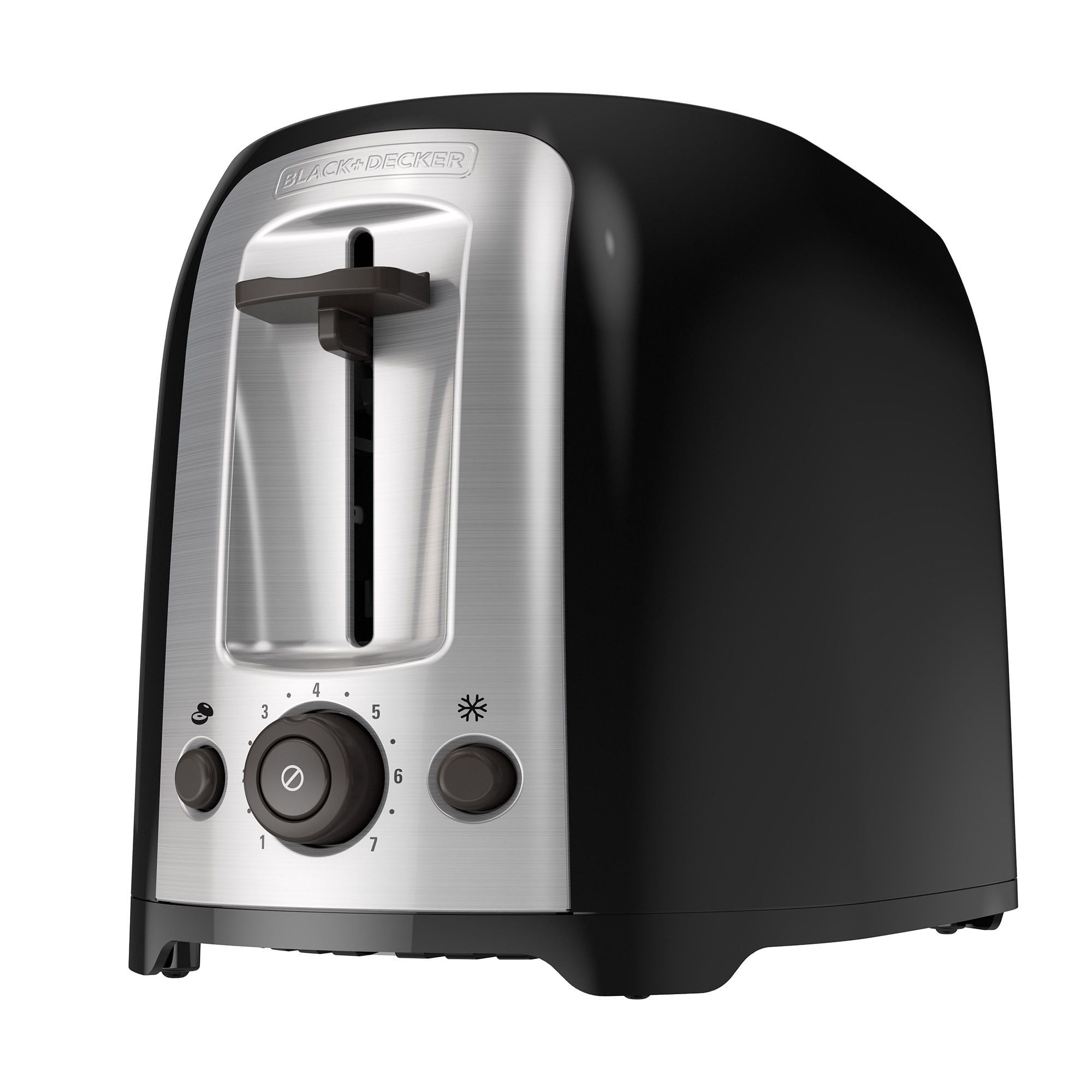 BLACK+DECKER 2-Slice Extra Wide Slot Toaster, Black, Silver, TR1278B EasyOptionXY LLC