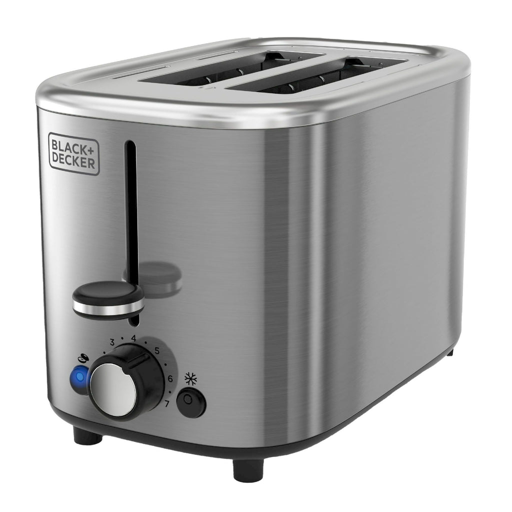 Black & Decker 2 Slice Stainless Steel Toaster EasyOptionXY LLC