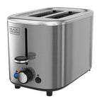 Black & Decker 2 Slice Stainless Steel Toaster EasyOptionXY LLC