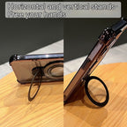 Applicable Electroplating Bracket Magnetic Suction Space Shell Full Cover Phone Case Twelve Protective Cover Pi-Mart