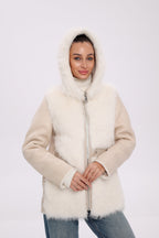 ⇆ Reversible Hooded Wool Blend Jacket - SJB-DIAMOND ELITES