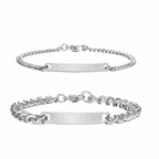 Engraved Bracelet Set Pi-Mart