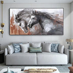 Canvas Poster Painting Running Horse Pictures Lootquake LLC
