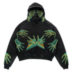 Punk Wind Ninja Printed Hoodies Pi-Mart