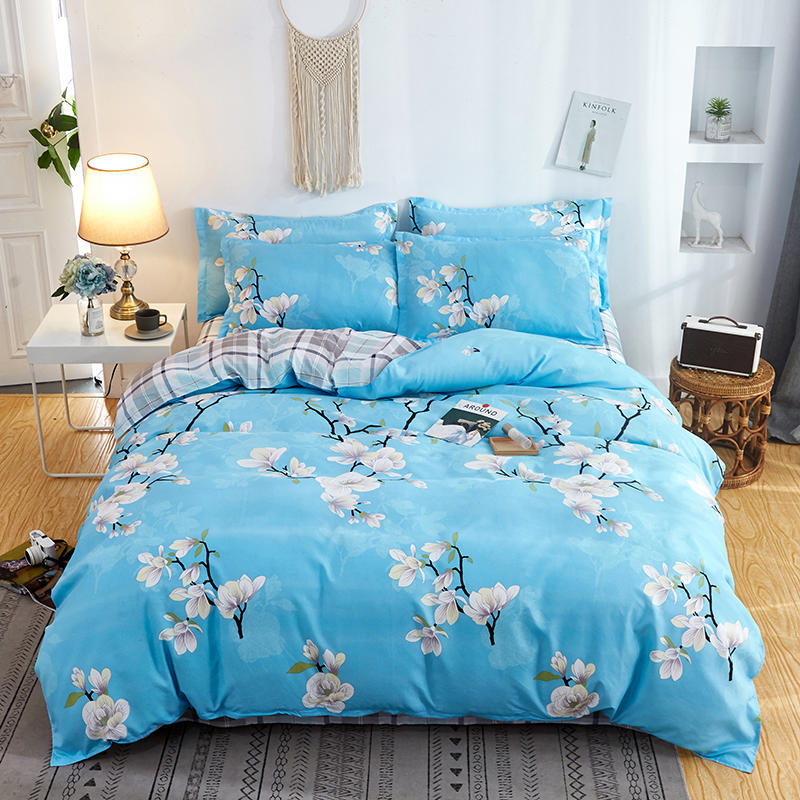Summer Student Dormitory Three-piece Set Of Bed Linen And Quilt Cover Pi-Mart