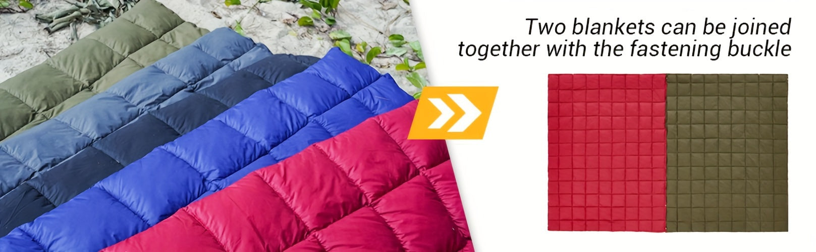 Kingcamp Red Foldable Blanket, down Alternative Fluffy Cold Weather Lightweight Warm Compact Waterproof Wearable Blanket, Suitable for Travel, Outdoor, Hiking, Backpacking, Stadium, Plane, Camping.. Lootquake LLC