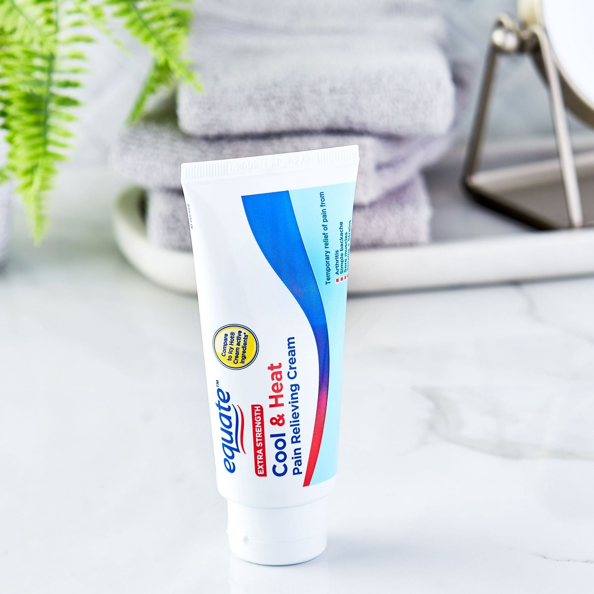 Equate Extra Strength Cool & Heat Pain Relieving Cream; 3 oz
