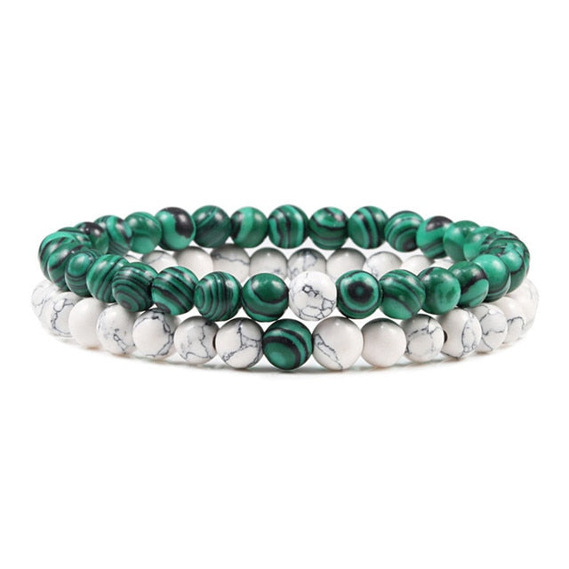 Tiger Eye Beaded Couples Bracelets - SJB-DIAMOND ELITES