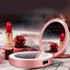 Charging Treasure Makeup Mirror With Light - SJB-DIAMOND ELITES