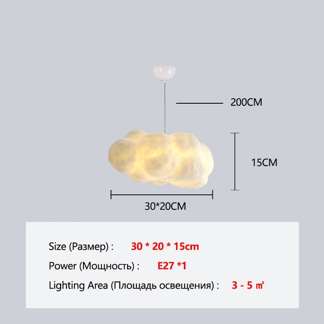 Floating Cloud Chandelier Lamp - SJB-DIAMOND ELITES