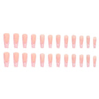 Heart Stripe Fake Nails Pi-Mart