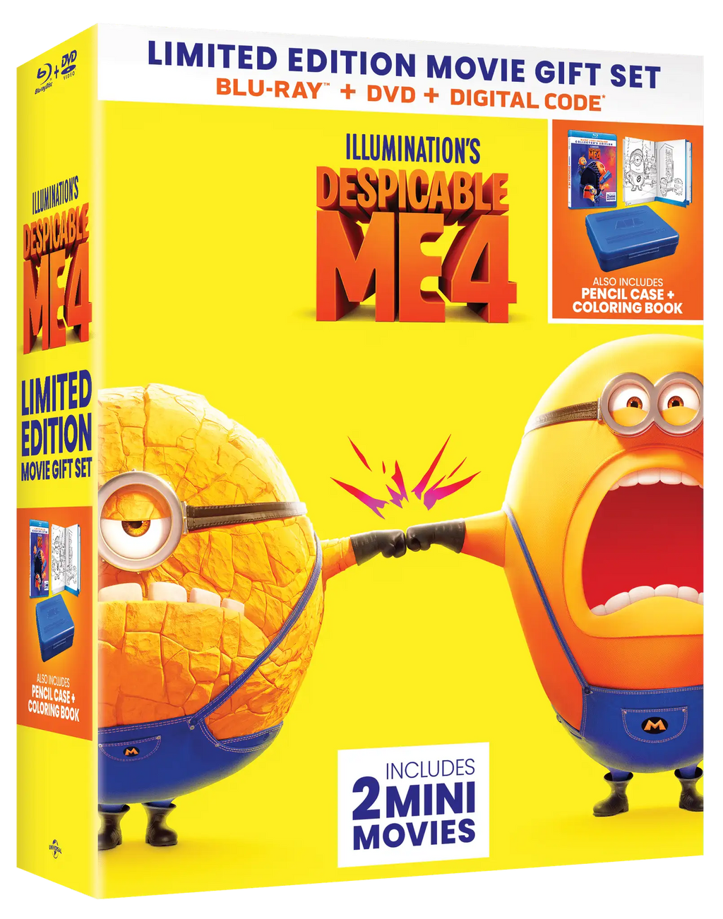Despicable Me 4 Limited Edition Movie Gift Set (Walmart Exclusive) (Bl
