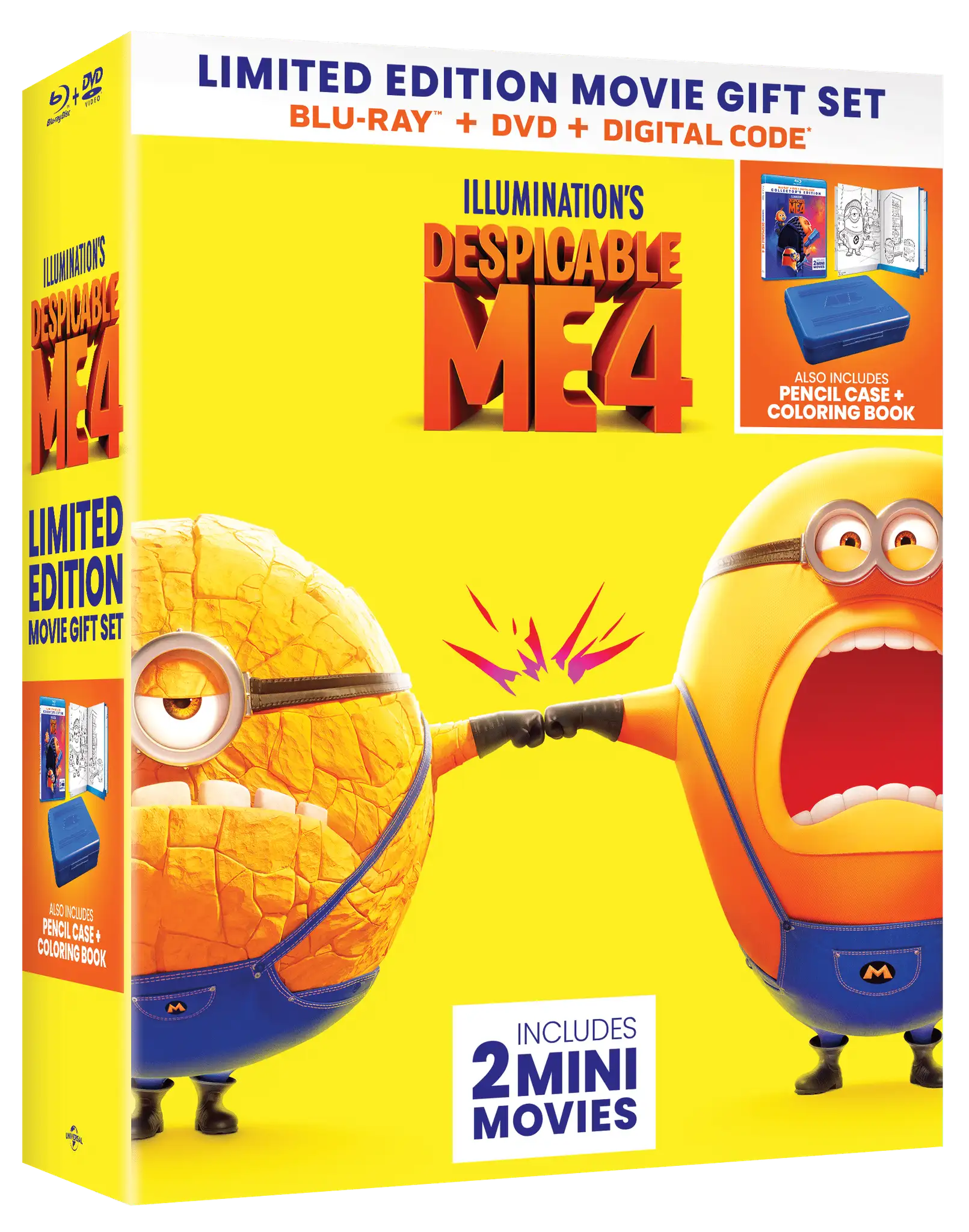 Despicable Me 4 Limited Edition Movie Gift Set (Walmart Exclusive) (Bl