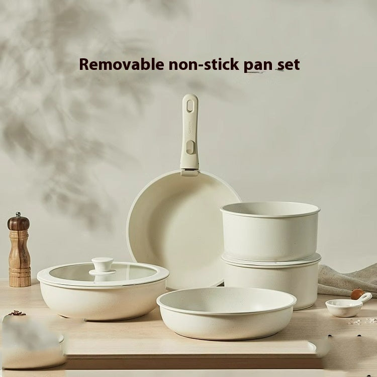 Removable Household Wok Pot Set Pi-Mart