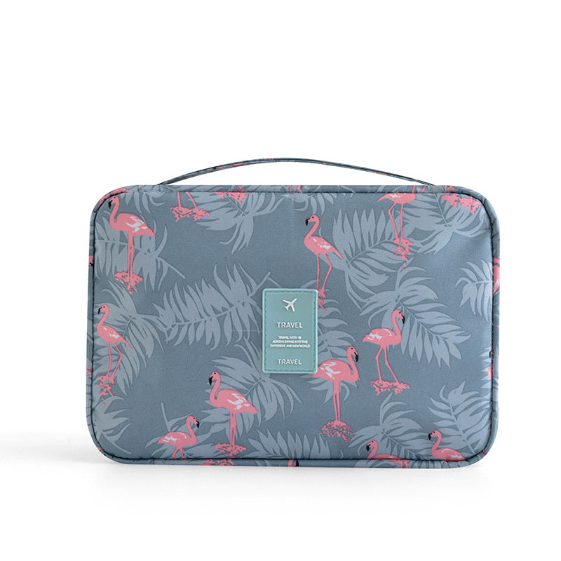 Toiletry Bag, Travel Wash Bag, Printed nylon Cosmetic Bag, Multifunctional Portable Large Capacity Storage Bag, Hangable Wash Bag - SJB-DIAMOND ELITES