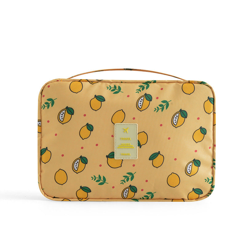 Toiletry Bag, Travel Wash Bag, Printed nylon Cosmetic Bag, Multifunctional Portable Large Capacity Storage Bag, Hangable Wash Bag - SJB-DIAMOND ELITES