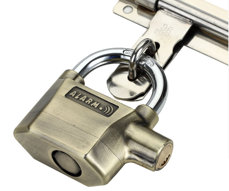 Waterproof Siren Alarm Padlock Pi-Mart