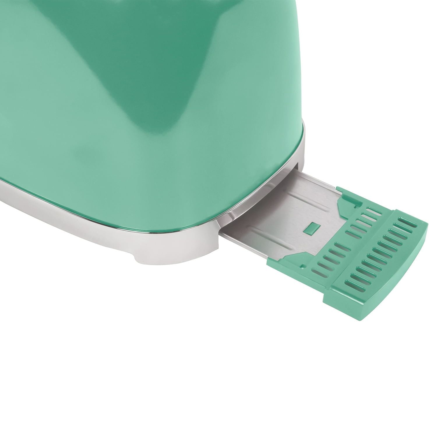 VETTA 2-Slice Extra-Wide-Slot Retro Toaster, Stainless Steel (Seafoam Green), VTS-201RGR