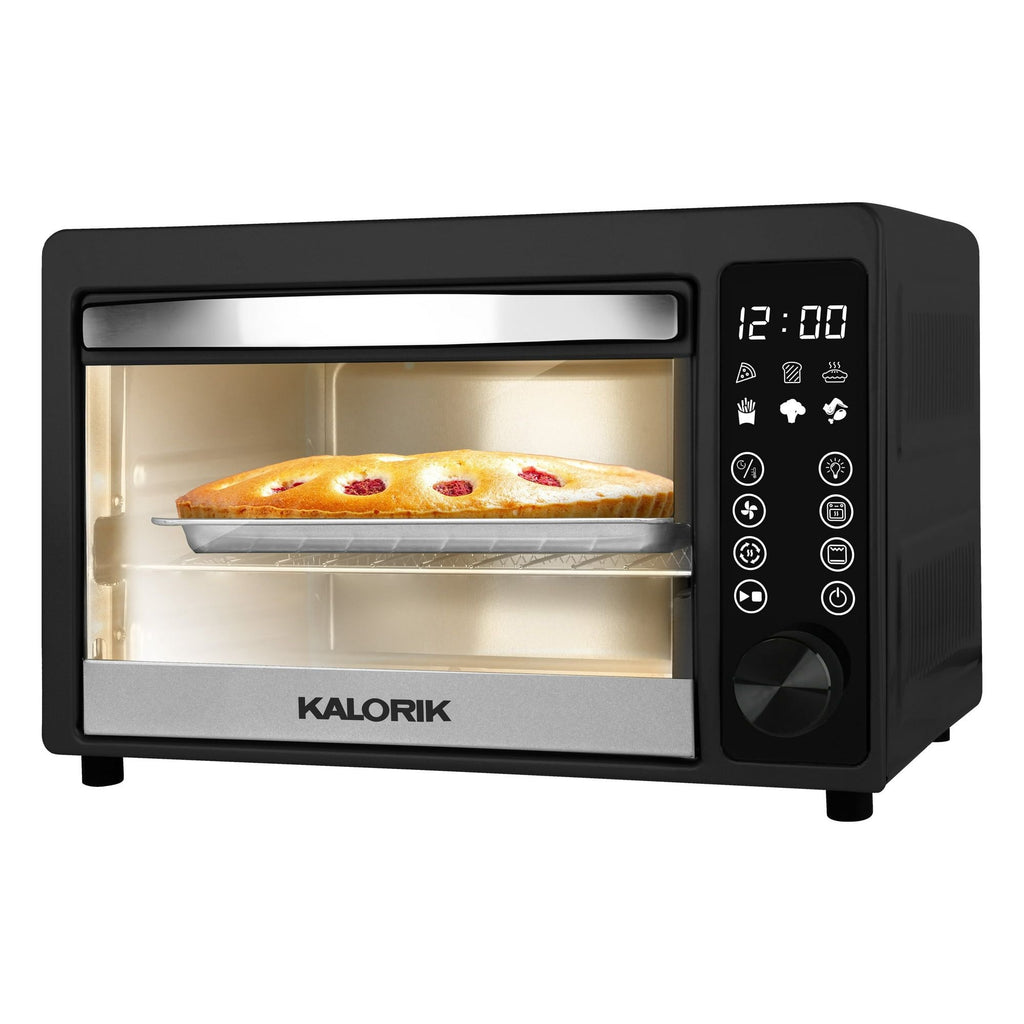 Kalorik? 22-Quart Digital Touchscreen Air Fryer Toaster Oven, Black