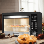 Kalorik? 22-Quart Digital Touchscreen Air Fryer Toaster Oven, Black