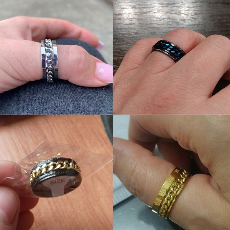 Cool Rotatable Ring - SJB-DIAMOND ELITES