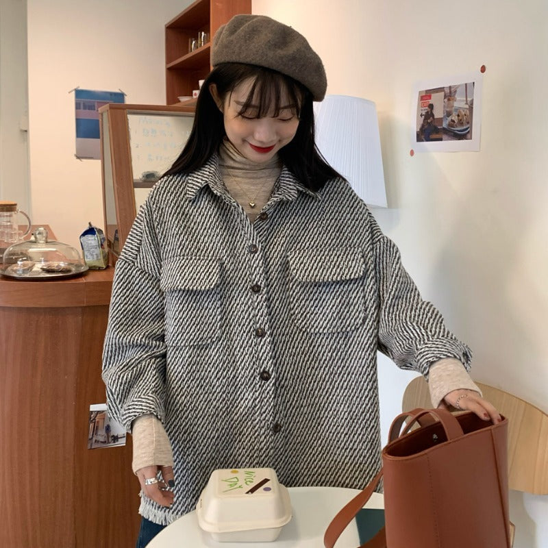 Medium to long shirt jackets Pi-Mart