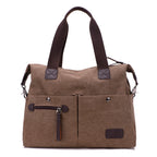 Canvas handbag Pi-Mart
