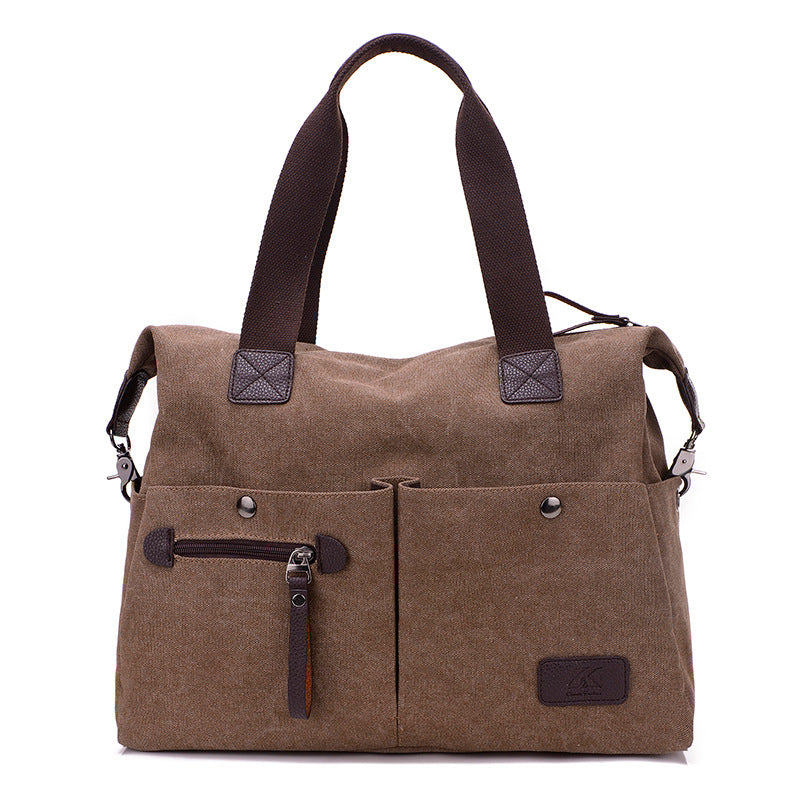 Canvas handbag Pi-Mart