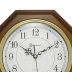 Timekeeper Essex 18.75" Modern Pendulum Wall Clock (Faux Wood) EasyOptionXY LLC