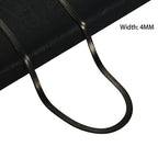 Flat Gold Color Stainless Steel Necklace Pi-Mart