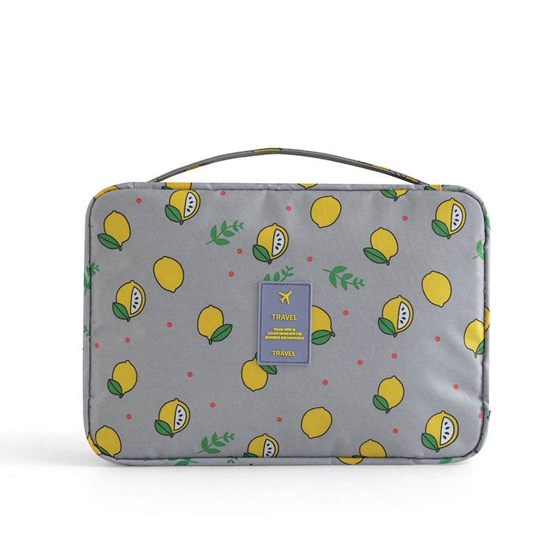 Toiletry Bag, Travel Wash Bag, Printed nylon Cosmetic Bag, Multifunctional Portable Large Capacity Storage Bag, Hangable Wash Bag - SJB-DIAMOND ELITES