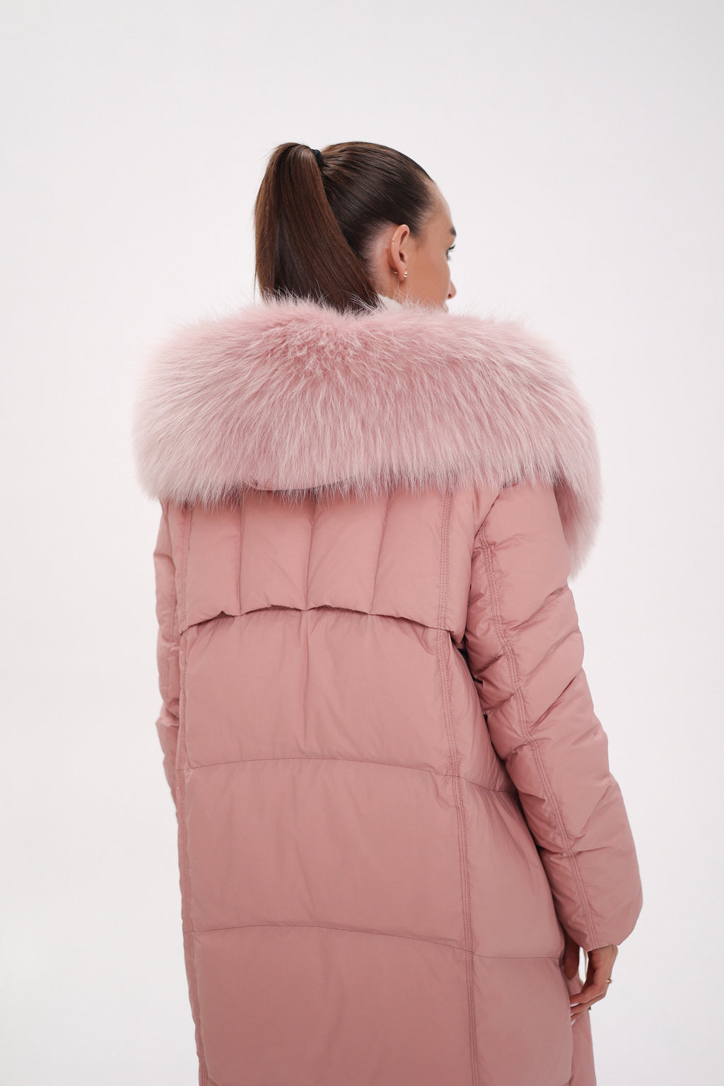 Genuine Fox Down Coat - SJB-DIAMOND ELITES