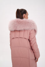 Genuine Fox Down Coat - SJB-DIAMOND ELITES