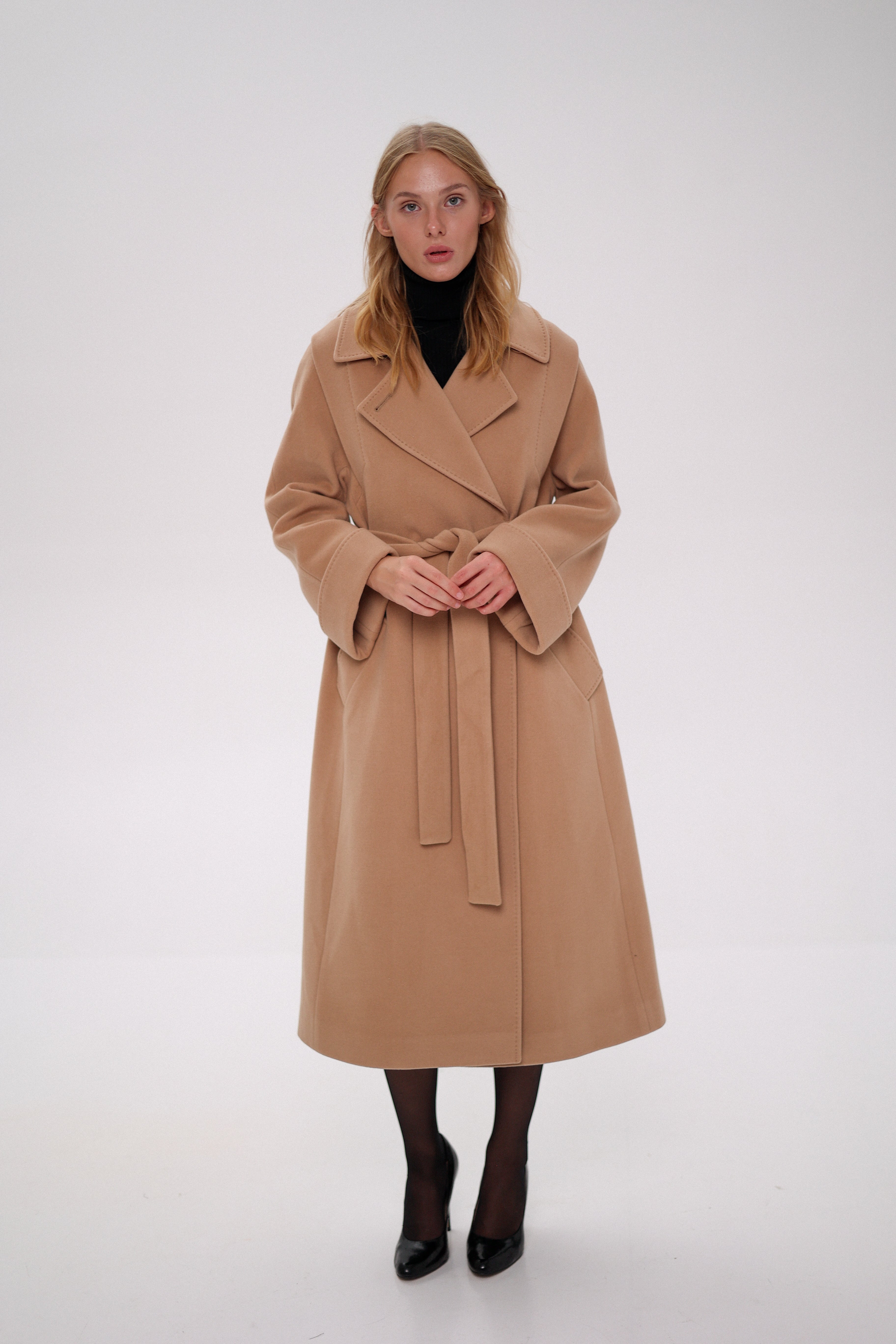 Florence Classic Cashmere Wool Blend Overcoat - SJB-DIAMOND ELITES