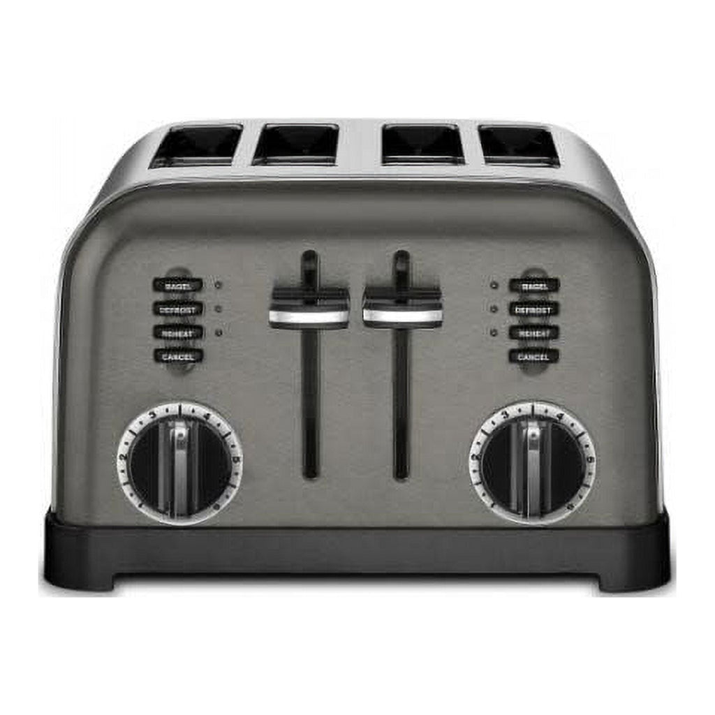 Cuisinart 4 Slice Metal Classic Toaster, New, CPT-180BKSP1 EasyOptionXY LLC