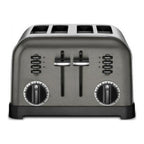 Cuisinart 4 Slice Metal Classic Toaster, New, CPT-180BKSP1 EasyOptionXY LLC