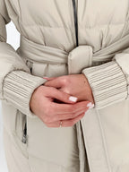 Alice Genuine Silver Fox Down Fill Coat - SJB-DIAMOND ELITES