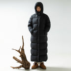 Down Jacket Goose Down Outdoor Thickened Ultra-long Coat Pi-Mart