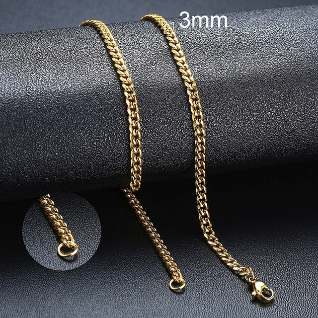Cuban Chain Necklace - SJB-DIAMOND ELITES