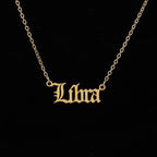 Zodiac Necklace Alphabet - SJB-DIAMOND ELITES