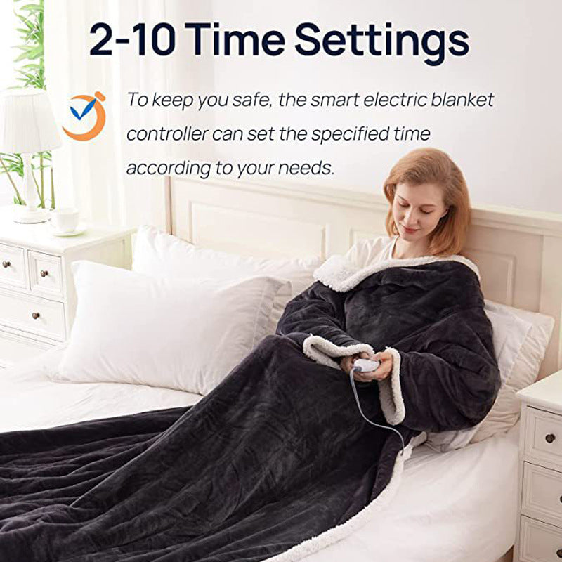 Wearable European And American Standard Electric Blanket Shawl Pi-Mart