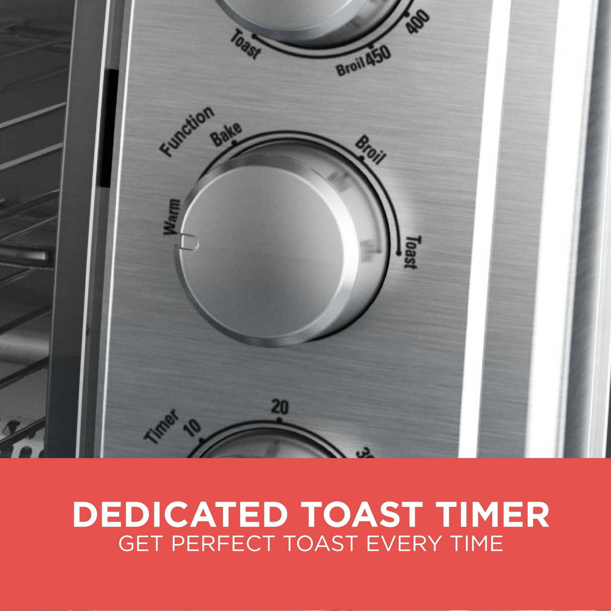 BLACK+DECKER Rotisserie Convection Countertop Toaster Oven, Stainless Steel, TO4314SSD EasyOptionXY LLC