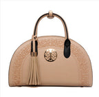 Fashion bag autumn and winter new women''s bag popular national style women''s shoulder bag versatile messenger bag soft handle handbag Pi-Mart