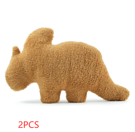 Chicken Block Dinosaur Plush Toy Pi-Mart