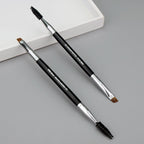Makeup double head eyebrow brush
