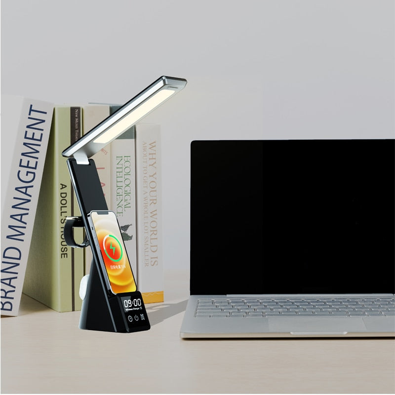 Desk Lamp with Wireless Charger - SJB-DIAMOND ELITES