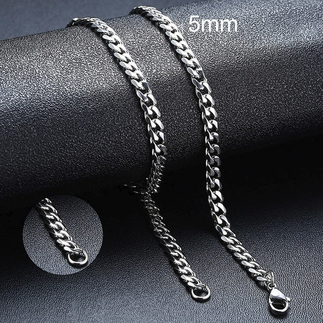 Cuban Chain Necklace - SJB-DIAMOND ELITES