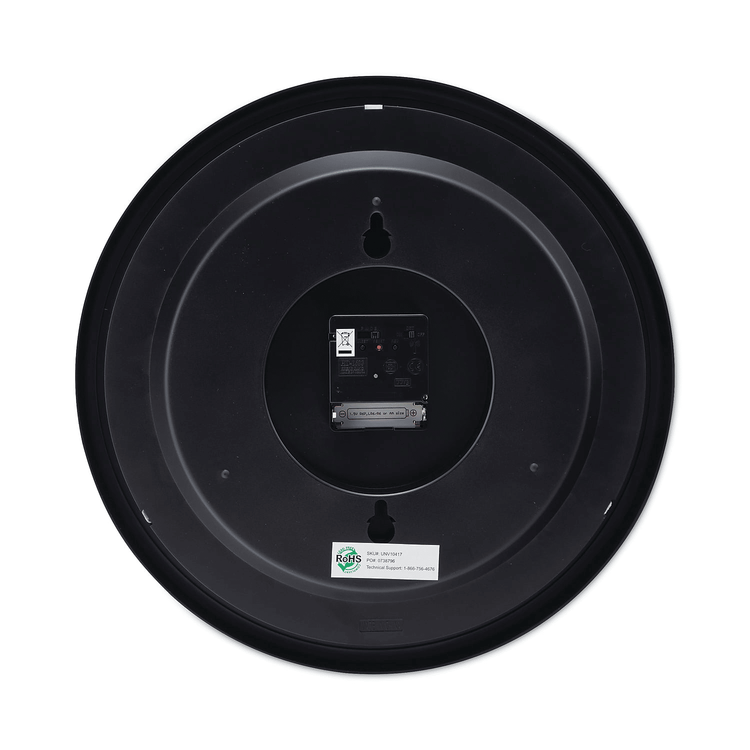 Universal 2" Traditional Outdoor Wall Clock EasyOptionXY LLC